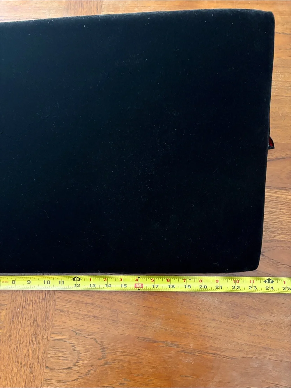 Liberator Black Velvet Ramp Wedge Positioning Pillow 24” x 13” x 7” sexy